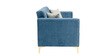Kosmo Zenith 3 Seater Sofa In Blue Color