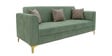 Kosmo Zenith 3 Seater Sofa In Green Color