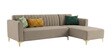 Kosmo Zenith LHS Sofa In Beige Color