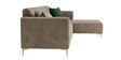 Kosmo Zenith LHS Sofa In Beige Color