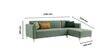 Kosmo Zenith LHS Sofa In Green Color