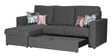 Kowloon RHS 3 Seater Sectional Sofa with Storage in Grey Colour