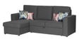 Kowloon RHS 3 Seater Sectional Sofa with Storage in Grey Colour