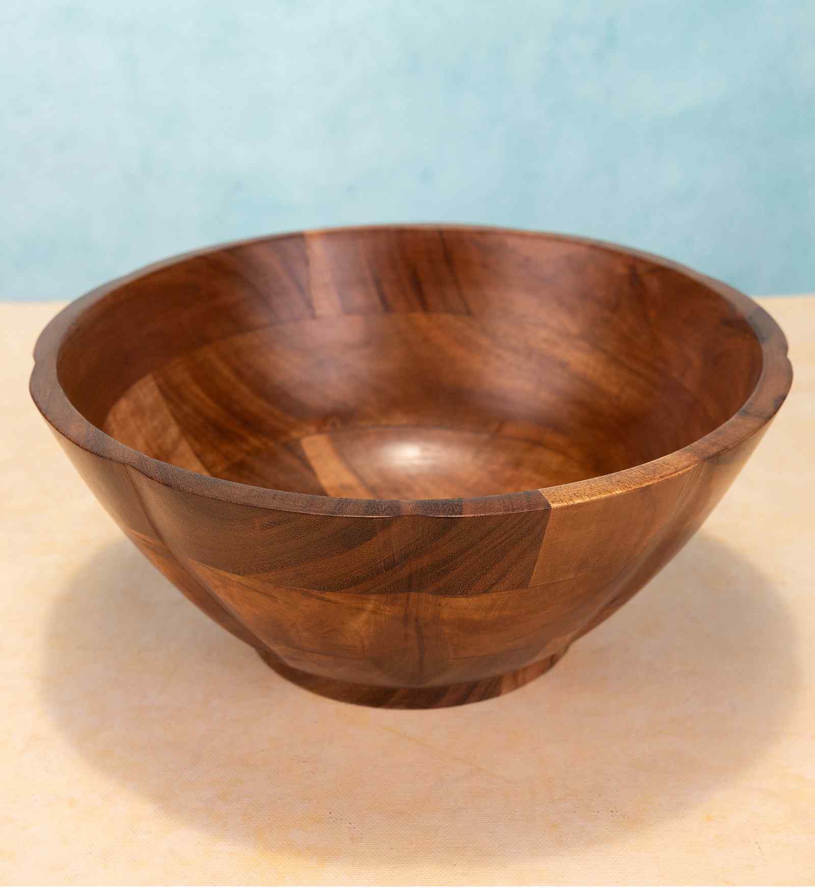 Kosha Acacia Wood Multipurpose Bowl (Medium)