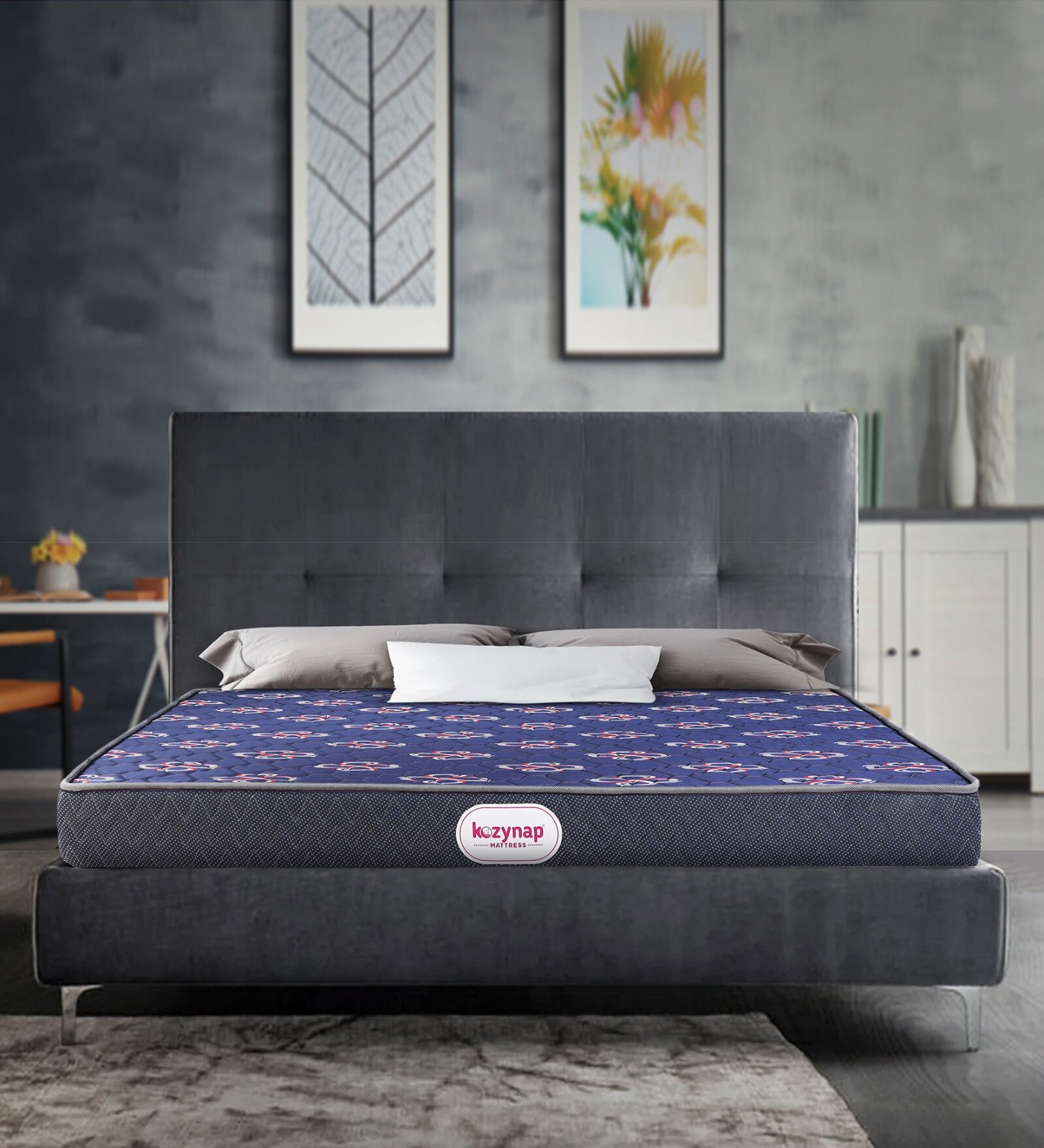Kozy Bond 5 inches Rebonded Foam Queen Size Mattress