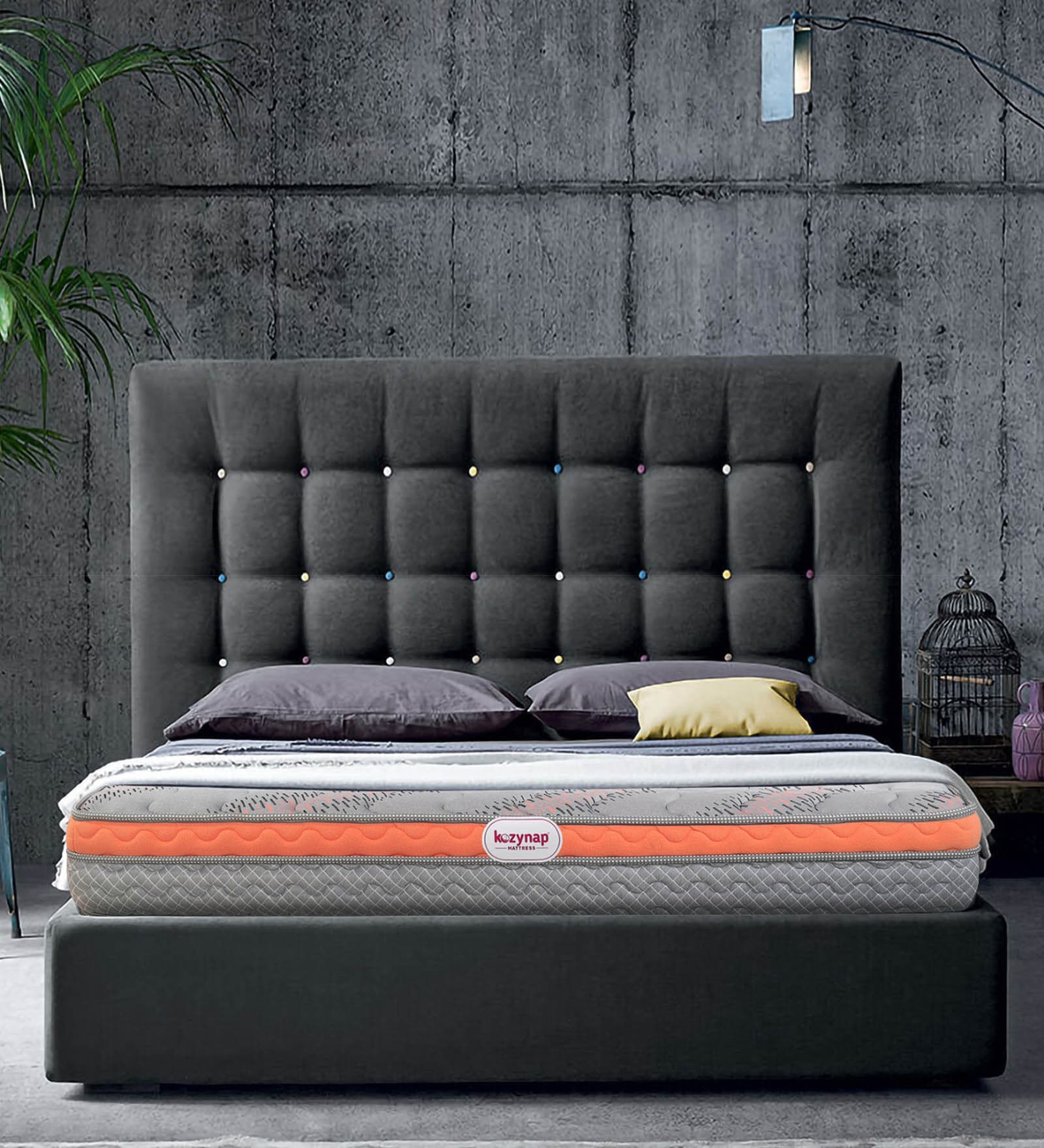 Buy Kozy HREX 6 inches Natural Latex King Size Mattress at 10 OFF by