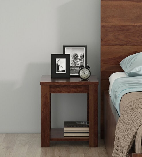 Kosmo Harmony Side Table In Sheesham Finish