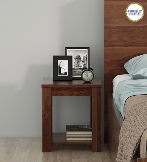 Kosmo Harmony Side Table In Sheesham Finish