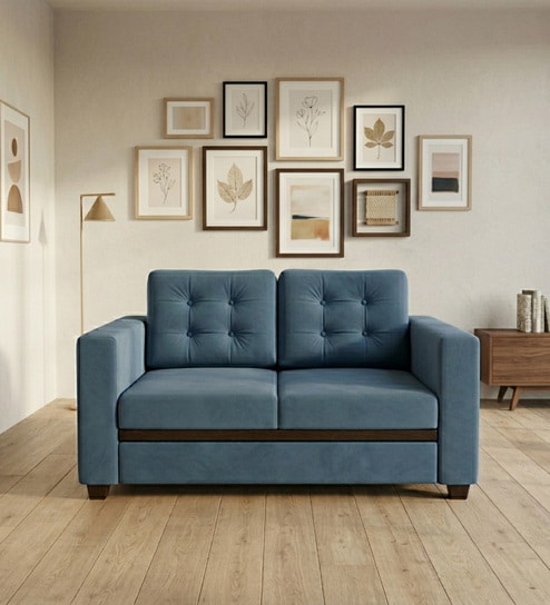 Kosmo Montessa 2 Seater Sofa In Blue Color