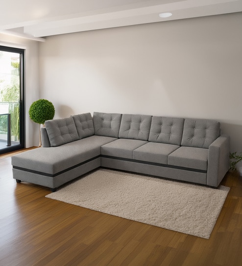 Kosmo Montessa RHS Sofa In Grey Color