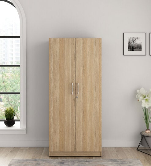 Kosmo Optima Noah 2 Door Wardrobe In Melamine Finish