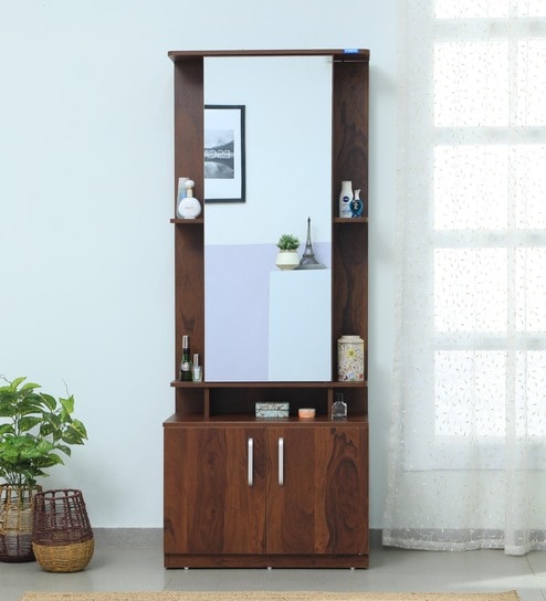 Kosmo Ora Dressing Unit in Sheesham Woodpore Finish