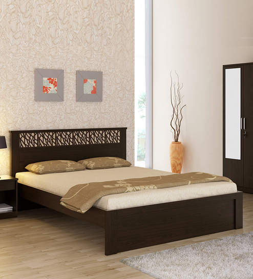 pepperfry queen size cot