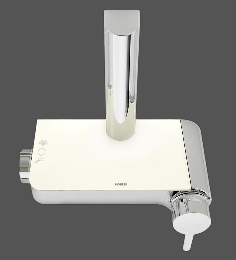 Buy Kohler Premium Range Silver Metal Toobi Exposed Bath & Shower Wall