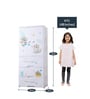 Koala Plastic Kids 2 Door Wardrobe in White Colour