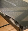 Kobe Solid Wood Writing Table in Charcoal Grey Finish