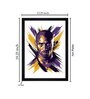 Kobe Bryant Texture Paper Framed Art Print