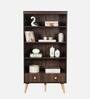 Koharu Book Shelf in Columbia Walnut Finish