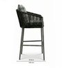Koki Wicker 2 Seater Bar Set In Black Finish