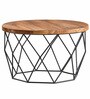 Kolo Center Table In Natural Light Brown Finish Kolo Center Table In Natural Light Brown Finish