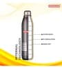 Kool King Plastic Black Insulated Bottle 1000 ML