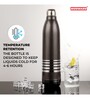 Kool King Plastic Black Insulated Bottle 1000 ML
