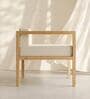 Kosho Single Seater Chair In White Color