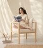 Kosho Single Seater Chair In White Color