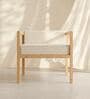 Kosho Single Seater Chair In White Color