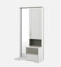Kosmo Alaska Dressing Unit in High Gloss White Finish with Storage and Drawer