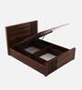 Kosmo Artisan King Size Bed in Sheesham Finish With Hydraulic Storage