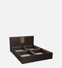Kosmo Atlas Queen Size Bed in Vermount Finish with Box Storage