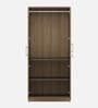 Kosmo Carnival 2 Door Wardrobe In Melamine Finish With Mirror