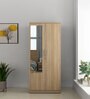 Kosmo Carnival 2 Door Wardrobe In Melamine Finish With Mirror