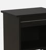 Kosmo Carnival Bedside Table in Natural Wenge Finish