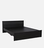 Kosmo Carnival Queen Size Bed in Natural Wenge Finish
