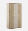 Kosmo Cleo 3 Door Wardrobe in Santana Oak Finish