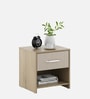Kosmo Cleo Bedside Table in Santana Oak Finish