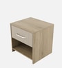 Kosmo Cleo Bedside Table in Santana Oak Finish