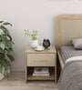 Kosmo Cleo Bedside Table in Santana Oak Finish