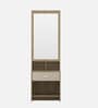 Kosmo Cleo Dresser With Mirror In Santana Oak Finish