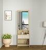 Kosmo Cleo Dresser With Mirror In Santana Oak Finish