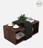Kosmo Coffee Table in Sheesham & Natural Wenge Finish