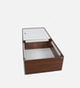 Kosmo Day Single Bed in Rigato walnut Finish with Box Storage
