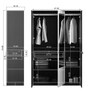 Kosmo Delta 3 Door Wardrobe