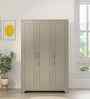 Kosmo Eternia 3 Door Wardrobe With Melamine Finish In Modern Ash Colour