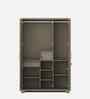Kosmo Eternia 3 Door Wardrobe With Melamine Finish In Modern Ash Colour