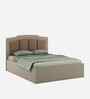 Kosmo Eternia King Size Bed With Melamine Finish In Modern Ash Colour