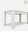 Kosmo Harmony Coffee Table In Kingston White Finish