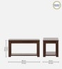 Kosmo Harmony Coffee Table In Sheesham Finish
